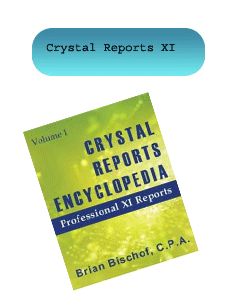 Crystal Reports Xi Professional Download